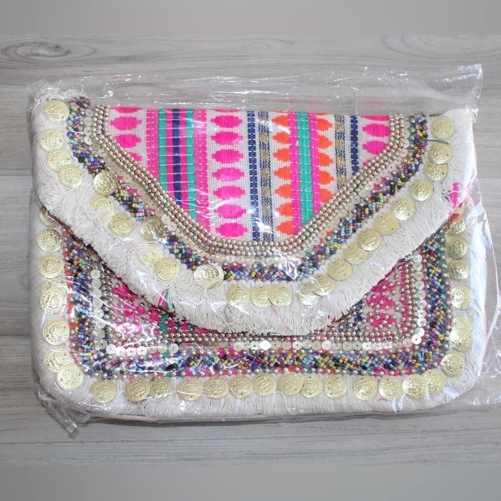 Bohemian Style Multicolored Bag Can Be Used As A … - image 3